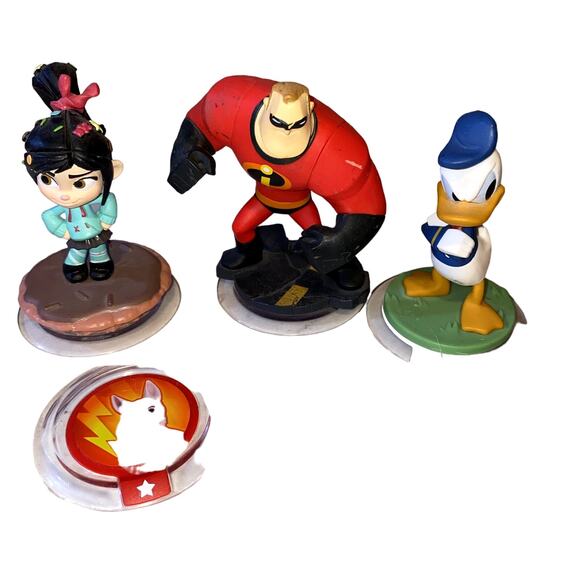 Disney Infinity Lot of 8 Characters / Power Discs - Picture 2 of 11